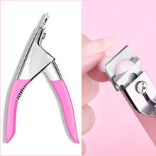 Professional Nail Art Clipper Cutter UV Gel False Nail Tips Edge Cutters Stainless Steel U One Word Clippers Manicure Tool 2024 - buy cheap