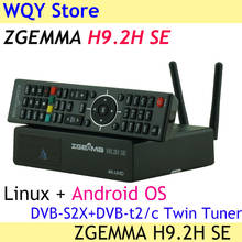 NEW Arrival UHD 4K ZGEMMA H9.2H SE DVB-S2/ DVB-C/T2 H.265 Enigma2 Linux Android System DVB Decoder Receiver With Ultra-fast Quad 2024 - buy cheap