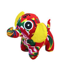 Jixiang Pure Handmade Cloth Elephant Folk Crafts Decoration Abroad   Foreigners Wedding Decoration 2024 - buy cheap