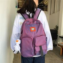 Women Backpack Waterproof Nylon Bagpack Large Capacity With Many Pockets Unisex Student Schoolbag Female Travel Rucksack Mochila 2024 - buy cheap