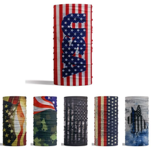 Ретро Ностальгический с флагом США велосипедные Головные Уборы Бандана велосипедный крутой шейный Гетр из полиэстера ветрозащитный шейный шарф спортивные повязки 2024 - купить недорого