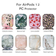 Luxury Silicone Earphone Case For Airpods 2 1 Marble Pattern Cases Coque For Apple Airpods Shockproof Fundas For Air pods Cover 2024 - buy cheap