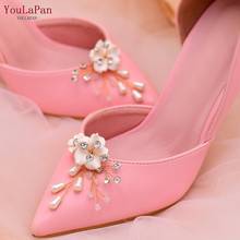 YouLaPan X38 Fashion Soft Clay Flower Wedding Shoes Buckle Women Shoes Decorations High Heel Shoes Clips Bridal Shoe Accessories 2024 - buy cheap