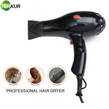 Hair Dryer Professional Negative Ionic AC Motor Blow  With Concentrator 2 Speed 3 Heat Setting Cool Shut Button Lightweight 2024 - buy cheap