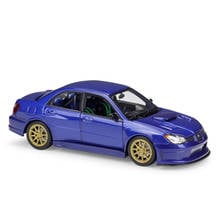 Welly Diecast 1:24 Scale SUBARU WRX STI Classic Metal Model Car Alloy Toy Sports Car For Children Gift Collection Free Shipping 2024 - buy cheap