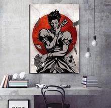 Póster de Anime en lienzo HD para sala de estar, impresiones de Hunter X Hunter Hisoka, pintura, arte de pared, póster, decoración moderna del hogar, imagen Modular 2024 - compra barato