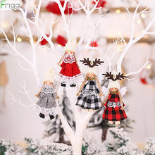 Boneco de anjo fofo para meninas, decoração de árvore de natal para casa, enfeites de árvore de natal, presentes de natal, natal, 2020 2024 - compre barato