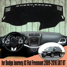 Alfombrilla antideslizante para Dodge Journey JC Fiat freamont 2009-2016 SRT RT, cubierta para salpicadero, parasol, accesorios para coche, alfombra 2024 - compra barato