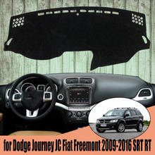 Para dodge journey jc fiat freemont 2009-2016 srt rt anti-deslizamento esteira do painel capa almofada pára-sol dashmat acessórios do carro tapete 2024 - compre barato