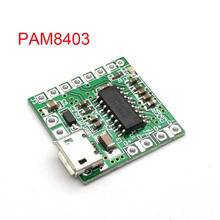 Placa amplificadora de potencia PAM8403 DC 5V Mini Clase D, 2x3W, USB, Altavoz Bluetooth, 2x3W 2024 - compra barato
