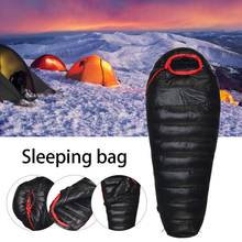 210 cm saco de dormir portátil ultra-leve mochila múmia para baixo saco de dormir para caminhadas acampamento à prova dwaterproof água manter o aquecimento saco 2024 - compre barato