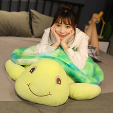 Soft Rainbow Turtle Plush Toy Kid Doll Stuffed Tortoise Toy Cute Animal Plush Pillow Baby Sleeping Cushion Girl Birthday Gift 2024 - buy cheap