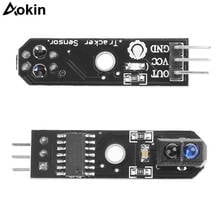 Sensor de seguimiento de línea infrarroja IR TCRT5000, evitación de obstáculos ANC para Arduino AVR ARM PIC DC 5V 2024 - compra barato