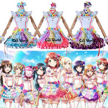 Love Live! Одежда для косплея ниджигасаки с надписью «Love U my friends Mifune Shioriko Uehara Ayumu Nakasu Kasumi Osaka Shizuku» 2024 - купить недорого