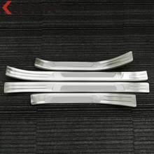 Outer Door Sill Scuff Plate Cover Trim For Volkswagen Golf Variant 2014-2018 2019 2020 Stainless Steel Car Protective Pedal 4pcs 2024 - buy cheap