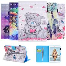 3D Painting Case For iPad 10.2 2019 iPad 7 th Gen Silicone Back Cover Leather Case for iPad Air 3 2019 Pro 10.5 2017 Smart Cover 2024 - buy cheap