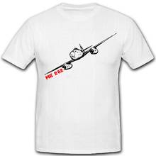 Me 262 Airplane Aviator Air Force WW MILITARY GERMAN ARMY Men T SHIRT 2024 - buy cheap