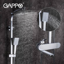 GAPPO  Shower Rainfall faucets brass bathroom shower mixer faucet bathroom mixer shower sets faucets  Wall Mounted bathtub crane 2024 - buy cheap