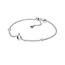 Sparkling Crown O Chain Bracelet 100% 925 Sterling Silver Bracelet Crown O Bracelet Fit European Charms Diy Jewelry 2024 - buy cheap