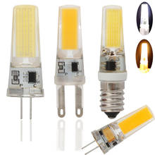 Dimmabl LED G4 G9 7W COB  Light Bulb AC/DC 12V 220V LED Lamp COB Spotlight Chandelier Replace Halogen Lamps Cold/Warm white 2024 - buy cheap