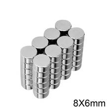 10~200PCS 8x6 mm Powerful Magnetic magnet 8mmx6mm Permanent Small Round Magnet 8x6mm Neodymium Magnet Strong magnets 8*6 2024 - buy cheap
