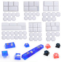 New Manual DIY Mechanical Keyboard Key Cap Silicone Mold UV Crystal Epoxy Molds Bear Palm Shape Handmade Crafts Making Tools 2024 - buy cheap