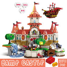 Juego de bloques de construcción de Castillo para niños, juguete de ladrillos para armar Castillo creativo, serie de dibujos animados, ideal para regalo, 2641 piezas 2024 - compra barato