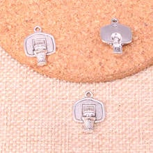 80pcs basketball basket Charms Zinc alloy Pendant For necklace,earring bracelet jewelry DIY handmade 20*15mm 2024 - buy cheap