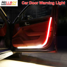 Светодиодная лента для автомобилей, сигнальная лампа для открытых дверей VW GOLF 6 7 MK7 POLO Passat CC Tiguan Quattro Audi Sline A3 S3 A4 S4 A5 A6 2024 - купить недорого