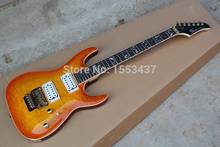 Guitarra Eléctrica personalizable, instrumento musical de cuerda, color naranja, venta al por mayor, envío gratis, novedad, 1112 2024 - compra barato