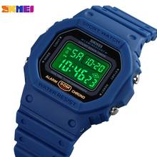 SKMEI 1628 Japan Digital movement Men Wrist Watches Calendar Countdown 5Bar Waterproof LED Electronic male Clock montre homme 2024 - buy cheap