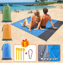 Camping Mat Waterproof Beach Blanket Outdoor Grounding Mat Mattress Picnic Pocket Carpet Rug Portable Folding Sleeping Bed Pad 2024 - buy cheap