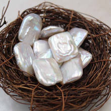 Perlas reales naturales de tamaño 16-21mm, perlas barrocas asimétricas sueltas de agua dulce, 10 Uds./lote, venta al por mayor 2024 - compra barato