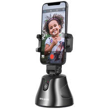 APAI GENIE Smart Selfie Stick, 360° Rotates Auto Face & Object Tracking Shooting Smartphone Mount Holder for Video ,Vlog,Live 2024 - buy cheap