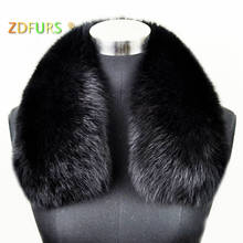 Fxfurs * cachecol de pele de raposa, acessórios de moda feminina cachecol de pele de raposa real 100% cachecol quadrado f1375 2024 - compre barato