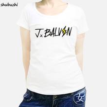 hot sale casual o-neck womens t-shirt J Balvin fashion cotton women T-Shirt Colombia Mi Gente Reggaeton tee shirt sbz3464 2024 - buy cheap