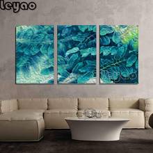 Diamond Painting 5d Full Square/Round 3 Piece Diamond Embroidery Mosaic Triptych Abstract Floral / Botanical Modern Home Decor 2024 - buy cheap
