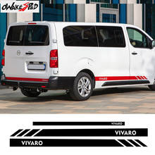 3pcs/lot Auto Side Skirt Door Decor Stickers Car Body Tails Accessories Sticker For Opel Vivaro Sport Styling Vinyl Decals 2024 - buy cheap