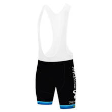 Movistar-pantalones cortos de LICRA para ciclismo, shorts transpirables de secado rápido con almohadilla de gel 12D, para verano, 2021 2024 - compra barato