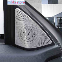 Altavoz de puerta de estilo de coche, adornos de sonido, cubierta embellecedora de altavoz, accesorios para Mercedes Benz Clase E Coupe W207 C207 2009-16 2024 - compra barato