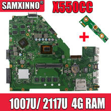 X550CC Motherboard For Asus X550CC X550CL Notebook Motherboard Y581C 1007u / 2117u 4GB RAM Original Motherboard REV2.0 PM Tests 2024 - buy cheap