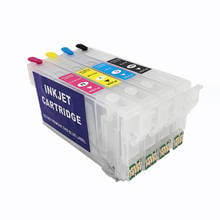 Vilaxh T802XL T802 802 Refillable Ink Cartridge NO Chip for Epson Workforce WF-4720 WF-4730 WF-4734 WF-4740 EC-4020 EC-4030 2024 - buy cheap