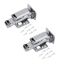 2Pcs 170 Degree Hydraulic Hinge, Damping Hydraulic Hinge Soft Slow Close for Thick Furniture Cabinet Doors Panels 2024 - buy cheap