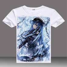 Anime unissex cos cos akame ga kill! Camiseta de algodão casual tatsamsung mine 2024 - compre barato