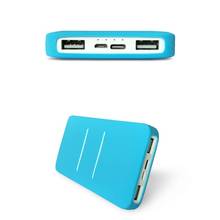 Capa de silicone protetora de energia, carregador acessório para xiaomi mi 2 10000/20000mah duplo usb de energia, capa de silicone protetora 2024 - compre barato