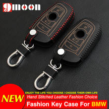 New ! Leather Remote Key Case Cover Holder Fit For 1/3/4/5/6/7 Series X1 X3 X4 X5 X6 2024 - buy cheap