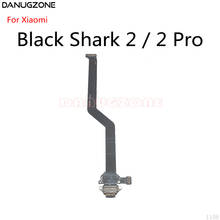 USB-порт для зарядки док-станции, штекер, разъем, зарядная плата, гибкий кабель для Xiaomi Mi Black Shark 2 PRO 3 2024 - купить недорого