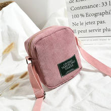 Fashion Women Corduroy Shoulder Shopping Bag Tote Package Crossbody Satchel Handbag 2024 - buy cheap