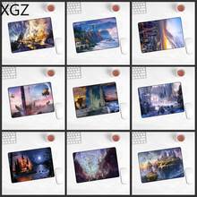 XGZ Promotional New Fantasy World Mousepad Animation Game Player Computer Keyboard Pad Anti-slip 220X180X2MM Mouse  2024 - buy cheap