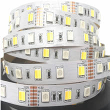 Tira de luces LED RGBCCT RGBW RGBWW RGB WWA Flexible 24V DC 12V SMD 5050, tira de luces decorativas, 5 metros, envío gratis 2024 - compra barato